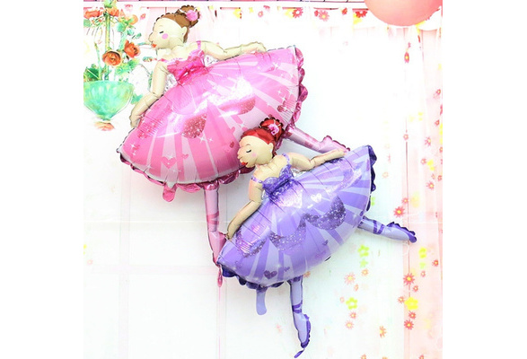 Ballerina Helium Balloon Large Airwalker 104cm 41Inch Party Pink Girl Birthday