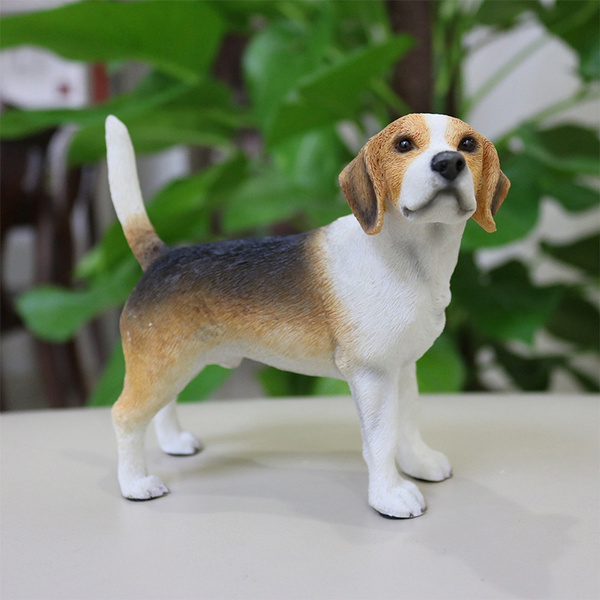 Beagle Dog Figurines Realistic Dog Toy Figures