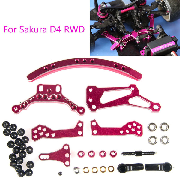 Sakura D4 RWD Aluminum Slide Track Steering EP RC Cars Touring | Wish