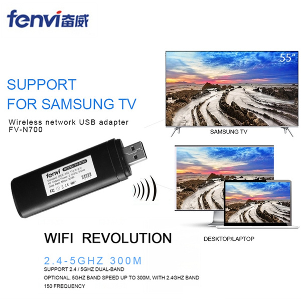 Wireless WLAN LAN Adapter Wifi USB Dongle For Samsung TV WIS12ABGNX WIS09ABGN 