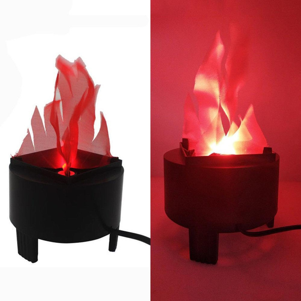 3D LED Flame Fake Fire Lamp Eeffect Torch Light Campfire Centerpiece for Party 