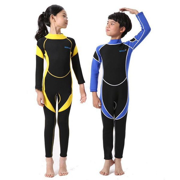 Kids 2.5MM Neoprene Scuba Diving Suit Wet Suits Kids Swimwear