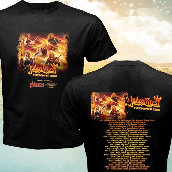 judas priest firepower t shirt