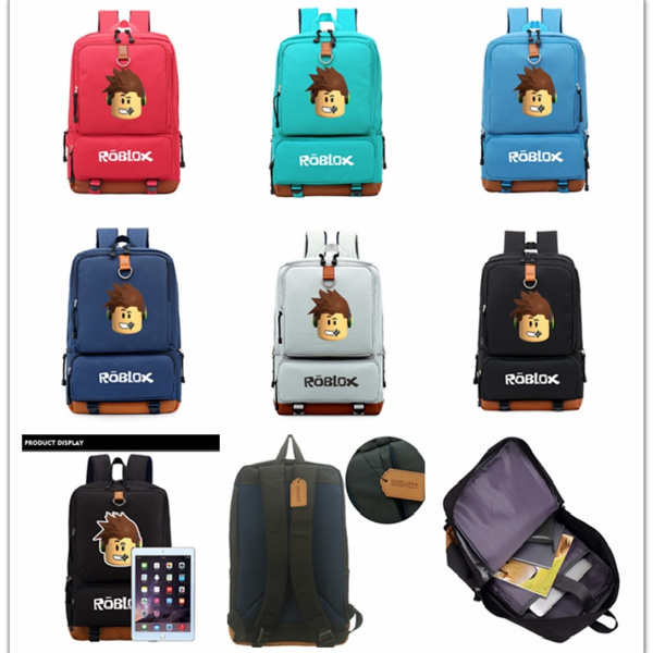 School Bags Roblox Game Casual Backpack For Teenagers Kids Boys Student School Bags Travel Shoulder Bag Unisex Laptop Bags
