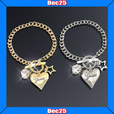 butterfly, Crystal Bracelet, Star, gold bracelet
