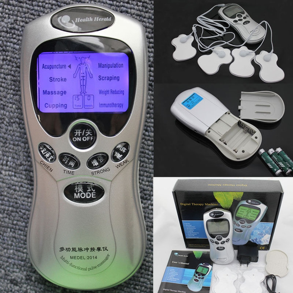 4 Ways Slimming Full Body Massage Electric Tens Unit Digital Kneading ...