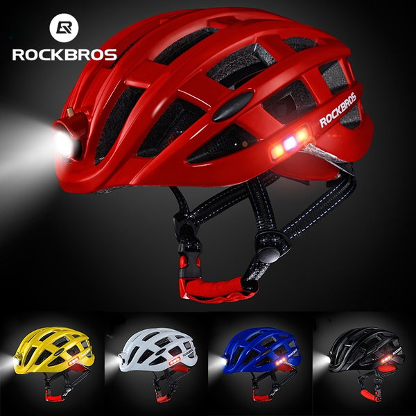 bike helmet integrated light