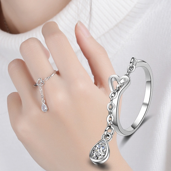 Sterling, wedding ring, Gifts, Diamond Ring