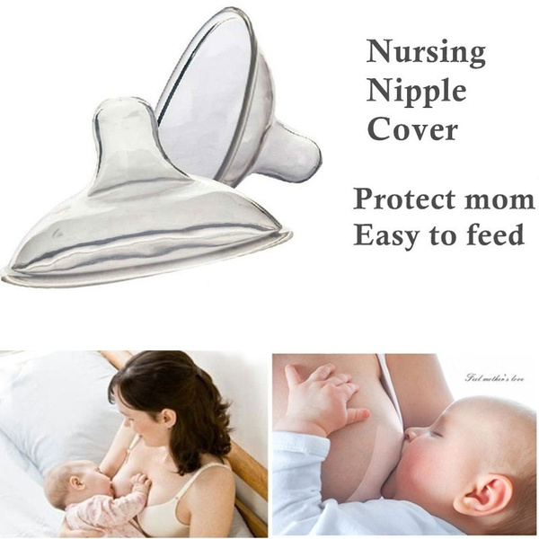 2Pcs/Pair Ultra Thin Soft Nursing Nipple Cover Protector Baby Breastfeeding  Nipple Shield Maternity Care