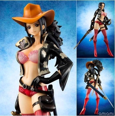 Nico Robin 9'' Anime One Piece Film Z 1/8 Scale POP Red Ver Action  Figure PVC Sexy Girl Toy