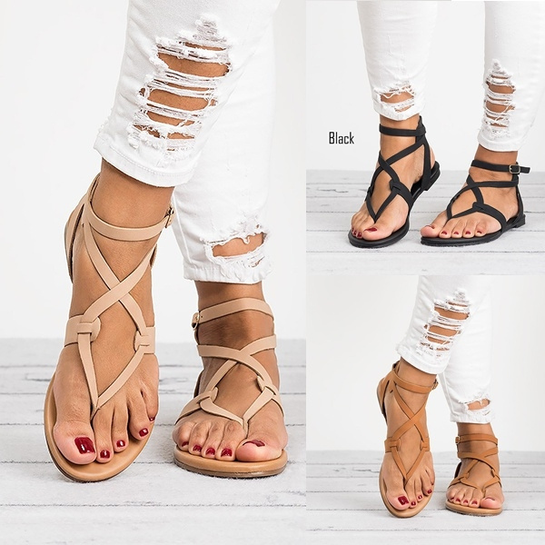 Cute Flat Sandals for Summer