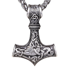 viking, Jewelry, mjolnir, thorshammernecklace