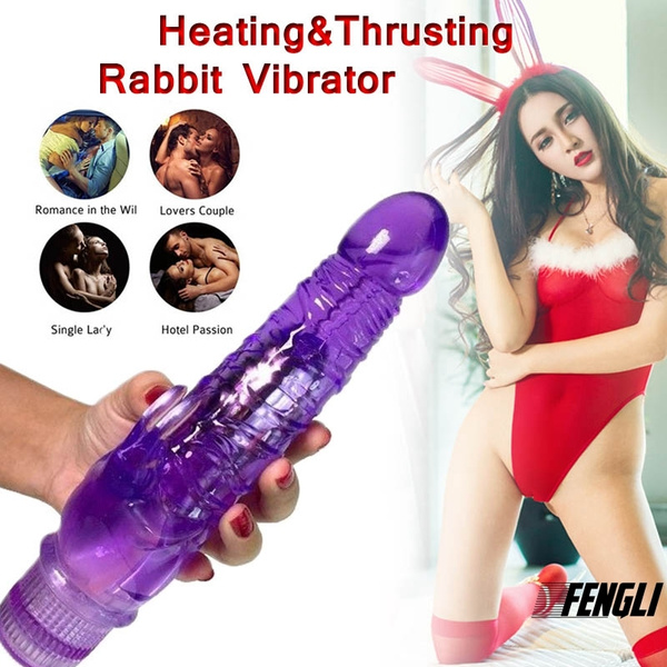 Bunny Triple Pleasure Rabbit Vibrator G Spot Stimulator Anal Plug Rotation Dildo  Vibrator Sex Toys for Woman