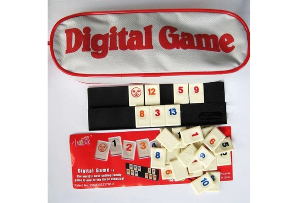 2-4 People Digital Game Israel Mahjong Fast Moving Rummy Tile Family Game 