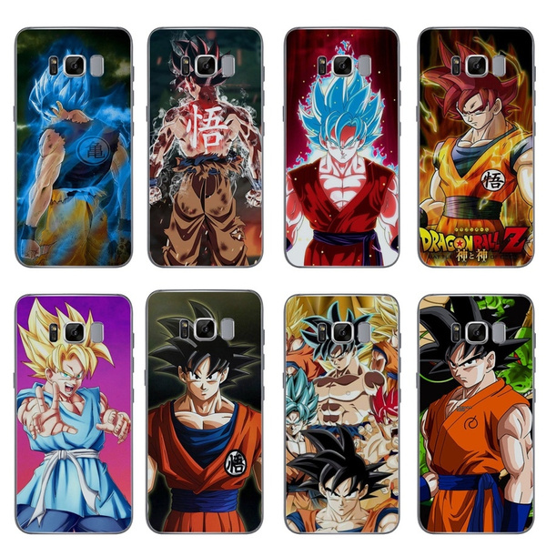 الكمبيوتر الكفي Dragon Ball Z Goku DBZ Super Saiyan Coque Concha Shell Clear Cell Phone Case for Samsung Galaxy S5 S6 Edge S7 Edge S8 Plus S9 Plus Note 8 | Wish