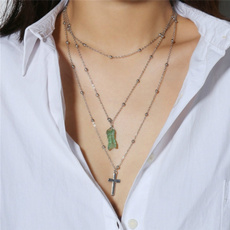 Necklace, Women, crystal pendant, Fashion