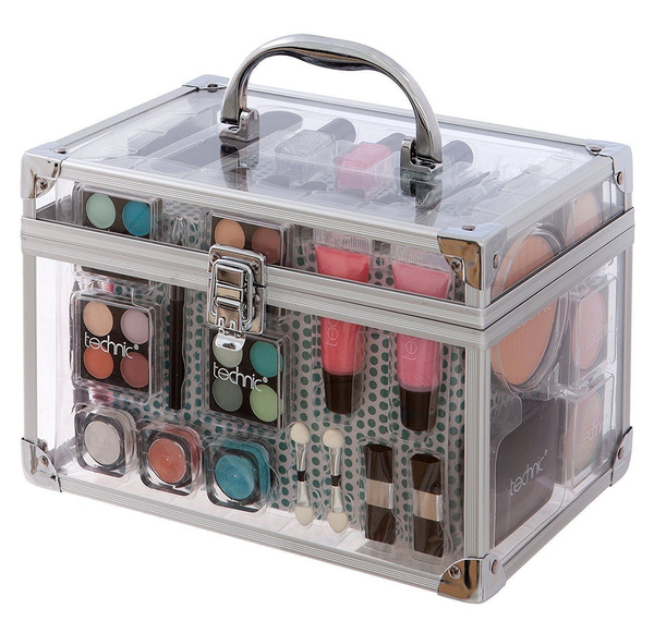 small boxy cosmetic case