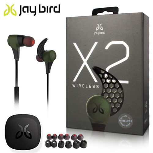 JayBird BlueBuds X2 Wireless Headphones Sport Bluetooth Headset