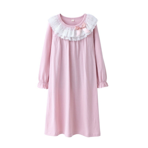 long sleeve ladies nightdress