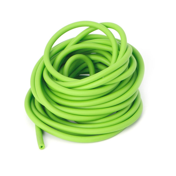 5M Green Rubber Tube Elastic Natural Latex Rubber Band Tube For