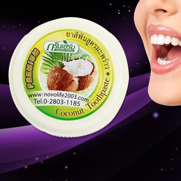 coconut paste for teeth