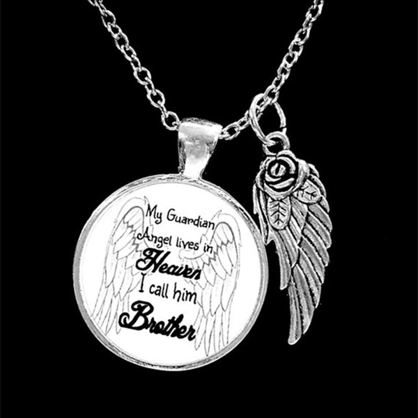 in memory of brother necklace