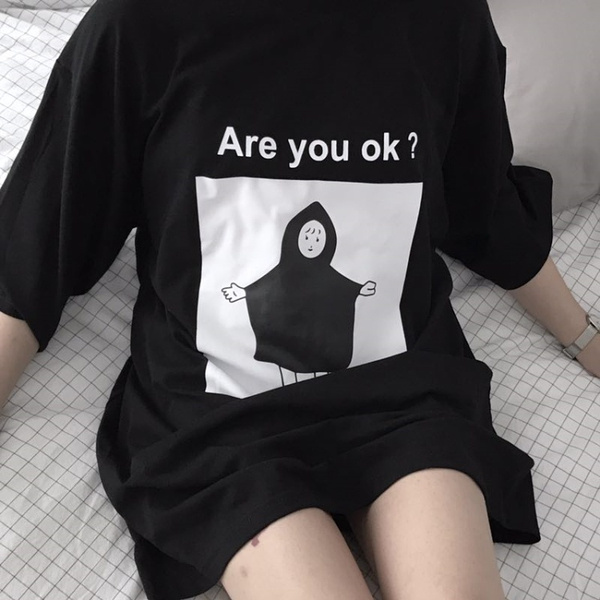 Korean Japanese Harajuku Gothic T-Shirt 