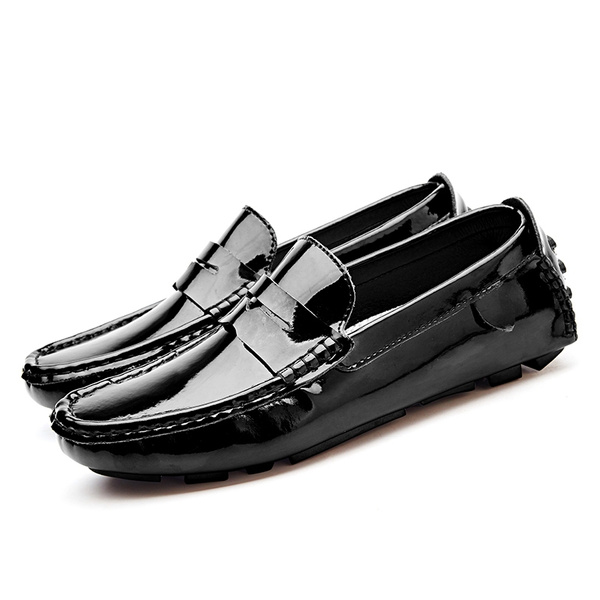 slip on patent shoes