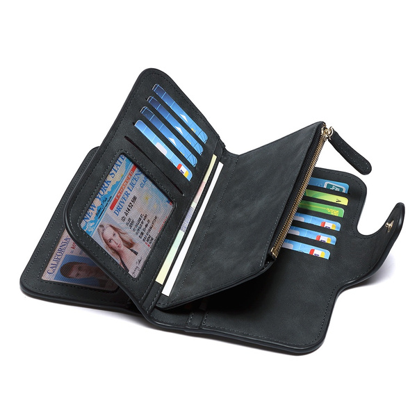 Designer Multi Pocket Long Zipper Wallet