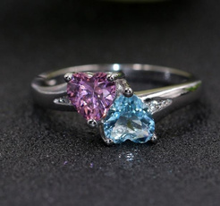 DIAMOND, ladysring, 925 silver rings, jewelring