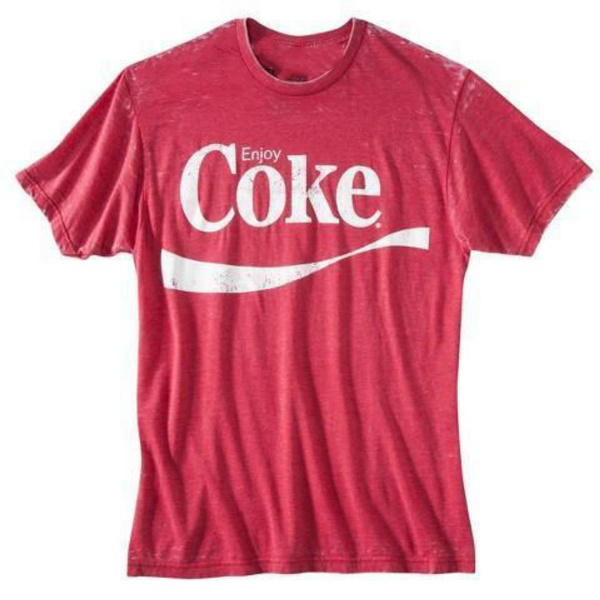 BRAND NEW Coca-Cola Black Long Sleeve Tee T-shirt White Letters Coke Medium