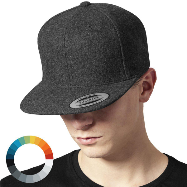 Flexfit MELTON WOOL Snapback Cap | Wish