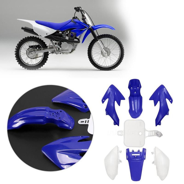 Blue Plastic Fender Body Set Kit for HONDA CRF50 XR50 Style 50cc 110cc 125cc Pit Bikes Dirt Bikes 