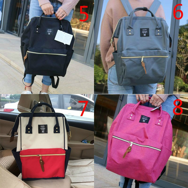 Anello Classic Bag Unisex Casual Street Bag School Backpacks Bookbag Travel  Bag Women Shoulder Bag 31 Colors