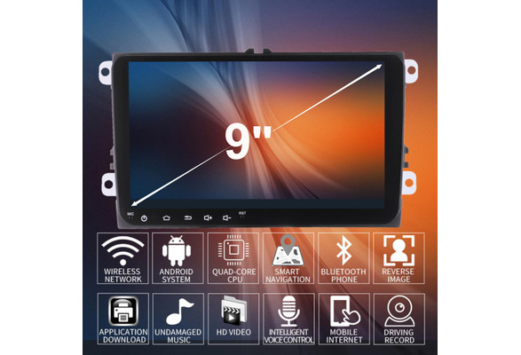 Myfuncars Cheap Gps Navigation 9 Inch Ips Touch Screen Vw Car Navigation Android System Navigation Dvd Mp3 Mp4 Usb Sd Am Fm Radio Bluetooth Stereo Audio Wish