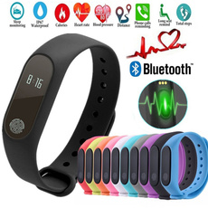 Smart Wristband Bracelet Outdoor Sport Fitness Pedometer Band Heart Rate Sleep Monitor Health OLED Touchpad