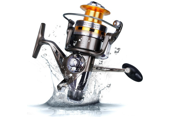 beihaichen fishing reel Isafish Spinning for Carp with Front and Rear Double Drag Brake System Baitrunner Reel 9+1 Stainless Steel BB Left Right Interchangeable for Saltwater Freshwater KS50 Carp reel: Buy Online at and corrosion ZQ Beihaichen KM60 5.2: 1
