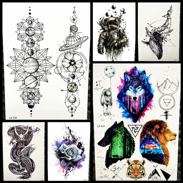 Black Waterproof Geometric Planets Temporary Tattoo Star Moon Space Universe Men Women Arm Sleeve Fake Tattoo Stickers GLZ-129 | Wish Black Waterproof Geometric Planets Temporary Tattoo Star Moon Space Universe Men Women Arm Sleeve Fake Tattoo Stickers GLZ-129 | Wish