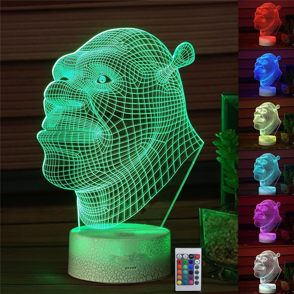 shrek lamp 3d