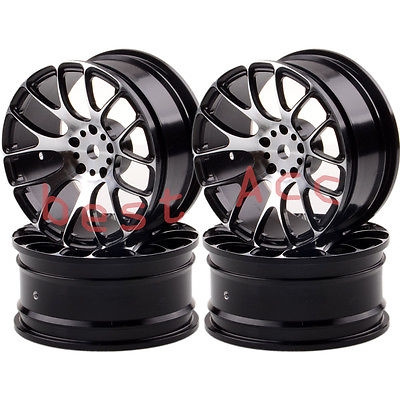1/10 RC 4xAluminum 7Y Spoke Wheels/Rims 1055 For On-Road Drift Sakura HSP Tamiya 1/10 RC 4xAluminum 7Y Spoke Wheels/Rims 1055 For On-Road Drift Sakura HSP Tamiya