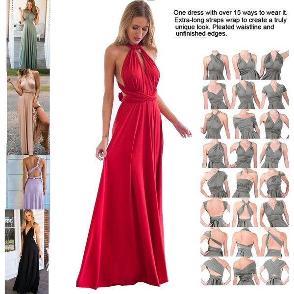 robe extra longue femme
