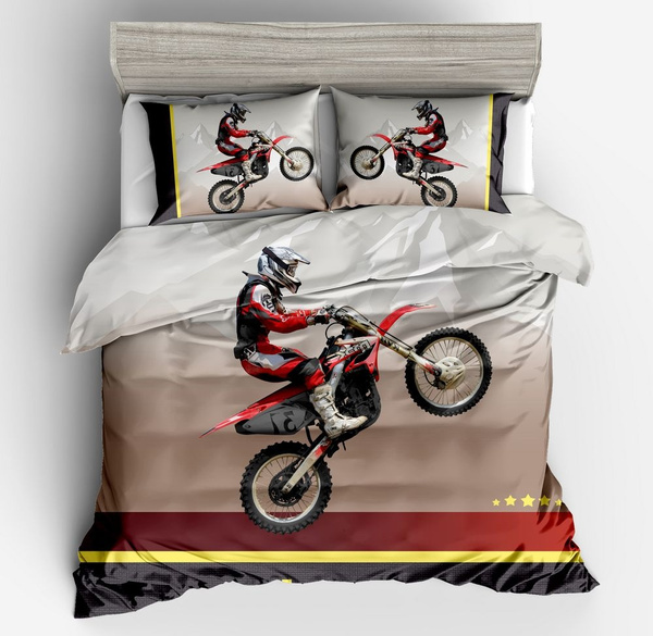 motorcycle duvet cover