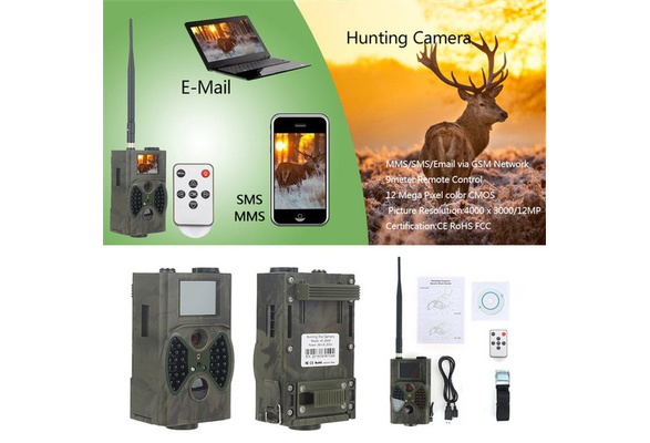 1080P HD 12MP Hunting Trail Camera Video Wildlife Scouting Infrared Night Vision 