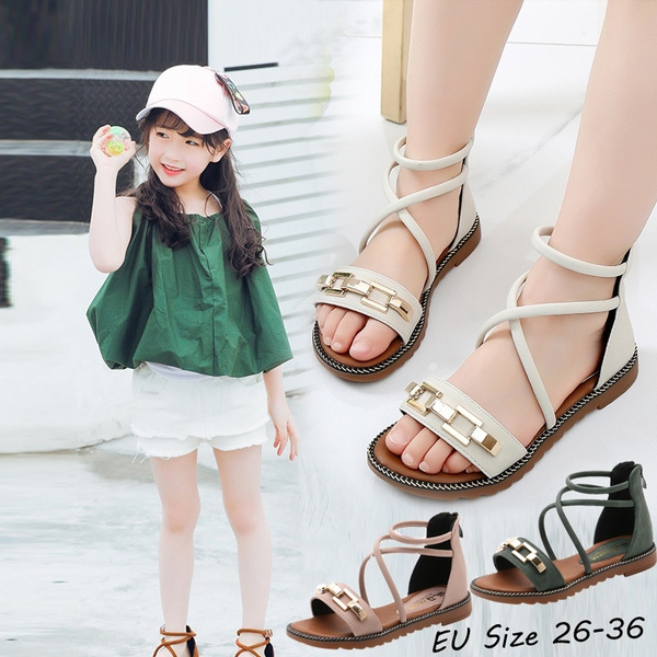 2018 New Summer Sandals Fashion Roman Girls Sandals Kids Gladiator