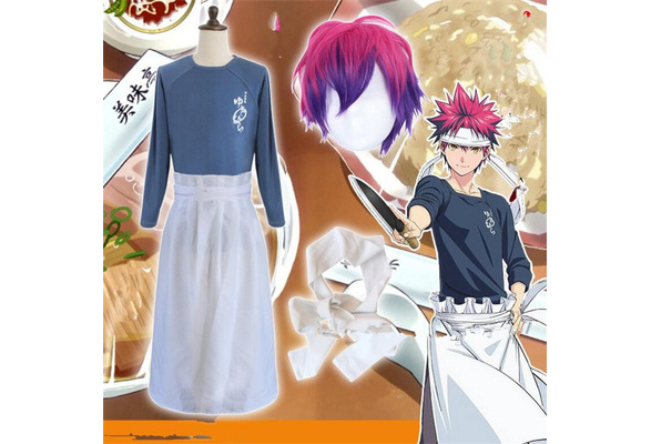 Animation Shokugeki no Soma Yukihira souma Cosplay Costume