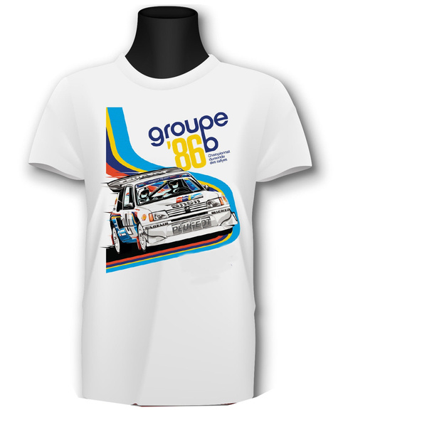 T shirt Peugeot Sport 205 Maxi GTI Rally WRC Group B Yuha