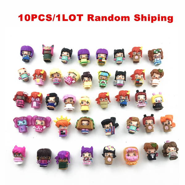 10Pcs/lot MMMQ's My Mini Mixie Q's Anime Dolls Mixieq's Assembling Girl  Model Capsule Toys Action Figures Mixieqs Gift