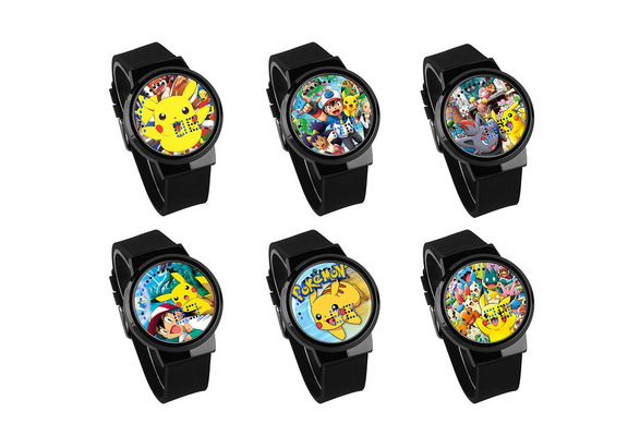 pokemon digital wrist watch