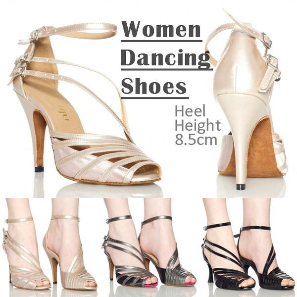 Latin dance sale shoes heel height