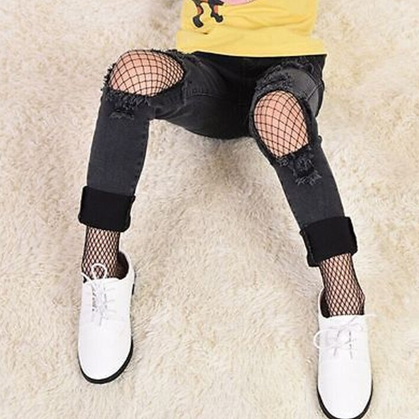 baby fish net tights